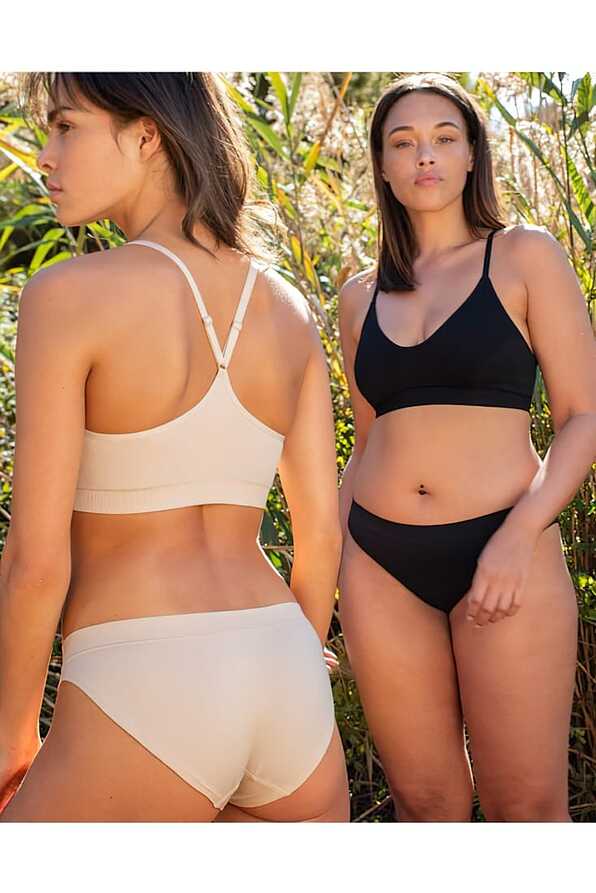 2-PACK ΓΥΝΑΙΚΕΙΟ ΤΟΠ 3/4 CUP ΑΠΟ ΜΙΚΡΟΪΝΑ ECO ΣΕΙΡΑ ΜΕ ΑΘΛΗΤΙΚΗ ΠΛΑΤΗ ΧΩΡΙΣ ΡΑΦΕΣ ΑΠΟΣΠΩΜΕΝΗ ΕΝΙΣΧΥΣΗ ΧΩΡΙΣ ΜΠΑΝΕΛΑ - REVIVE-2PP