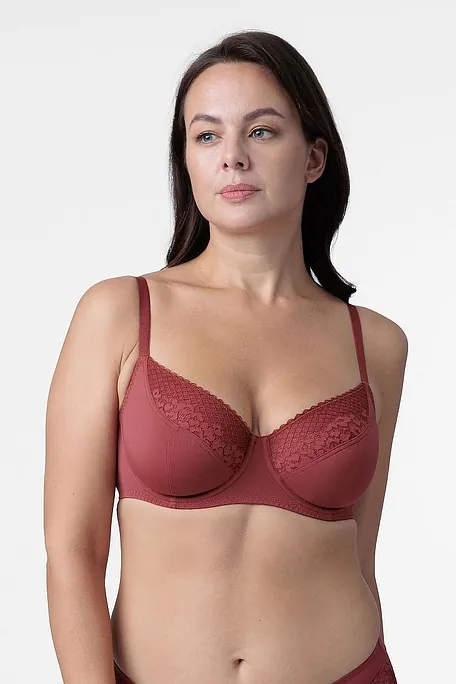 2-PACK ΓΥΝΑΙΚΕΙΟ ΣΟΥΤΙΕΝ CURVES ΟΛΟΚΛΗΡΟ ΜΕ ΜΠΑΝΕΛΑ ΧΩΡΙΣ ΕΝΙΣΧΥΣΗ ΜΕ FLORAL ΔΑΝΤΕΛΑ ΚΑΙ ΤΟΥΛΙ - KELSEA-2PP