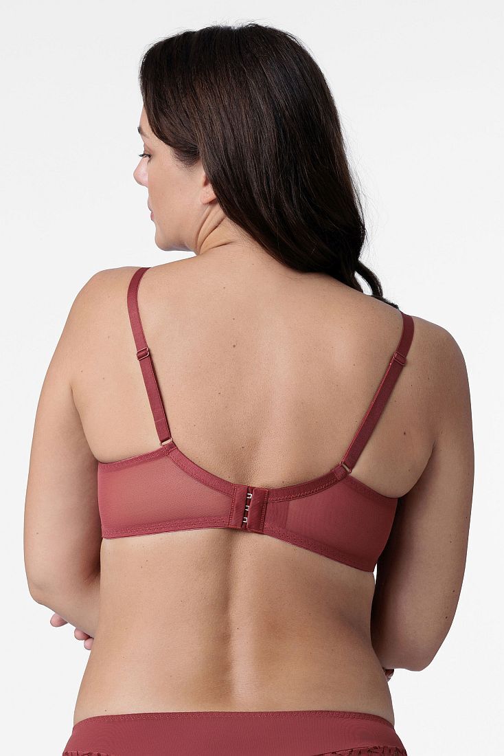 2-PACK ΓΥΝΑΙΚΕΙΟ ΣΟΥΤΙΕΝ CURVES ΟΛΟΚΛΗΡΟ ΜΕ ΜΠΑΝΕΛΑ ΧΩΡΙΣ ΕΝΙΣΧΥΣΗ ΜΕ FLORAL ΔΑΝΤΕΛΑ ΚΑΙ ΤΟΥΛΙ - KELSEA-2PP