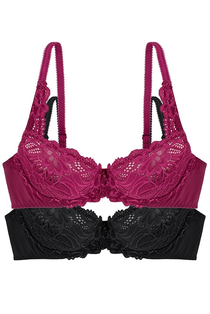 ANGIE-2PP UNLINED BRA DEMI ΣΟΥΤΙΕΝ 3/4 CUP ΜΕ ΑΠΑΛΗ ΔΑΝΤΕΛΑ ΜΙΚΡΟΪΝΑΣ ΧΩΡΙΣ ΕΝΙΣΧΥΣΗ ΜΕ ΜΠΑΝΕΛΑ 2ΤΜΧ