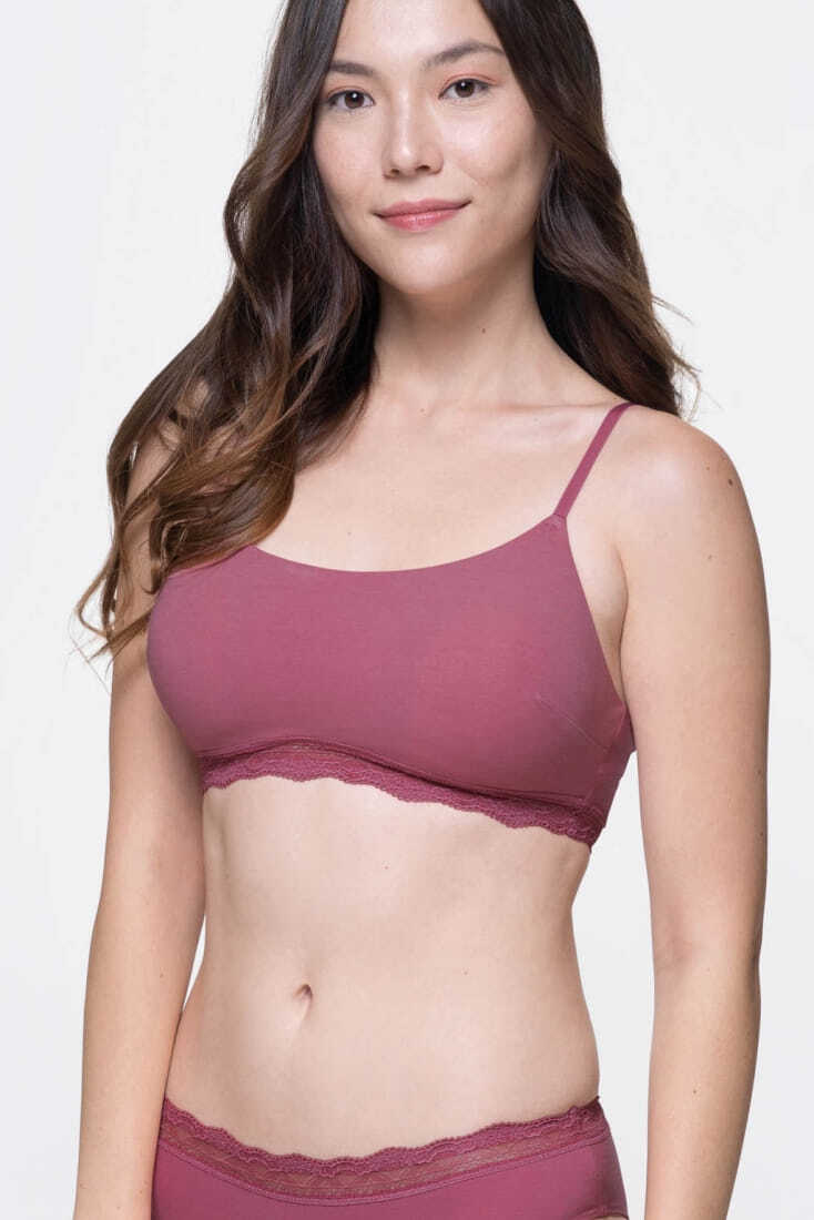 POSY-2PP 2-PACK ΓΥΝΑΙΚΕΙΟ ΤΟΠ ΑΠΌ ΟΡΓΑΝΙΚΟ ΒΑΜΒΑΚΙ FULL CUP ΜΕ ΤΕΛΕΙΩΜΑ ΔΑΝΤΕΛΑΣ ΧΩΡΙΣ ΜΠΑΝΕΛΑ ΜΕ ΕΛΑΦΡΙΑ ΑΠΟΣΠΩΜΕΝΗ ΕΝΙΣΧΥΣΗ