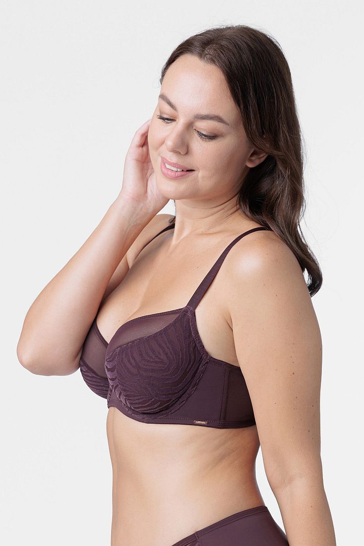 ΓΥΝΑΙΚΕΙΟ ΣΟΥΤΙΕΝ CURVES ΟΛΟΚΛΗΡΟ ΜΕ ΜΠΑΝΕΛΑ ΧΩΡΙΣ ΕΝΙΣΧΥΣΗ ΜΕ ΦΛΟΚ ΒΕΛΟΥΤΕ ANIMAL ΖΕΒΡΕ ΔΙΑΦΑΝΟ ΤΟΥΛΙ - SONDER