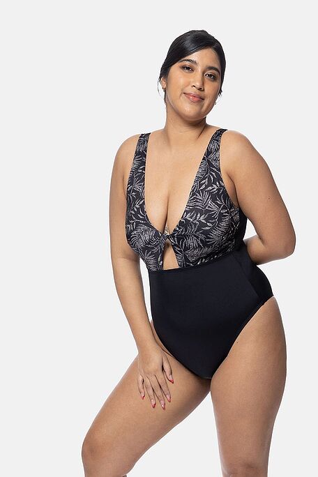 KADUNA CURVES SWIMSUIT ΓΥΝΑΙΚΕΙΟ ΜΑΓΙΟ ΟΛΟΣΩΜΟ ΤΡΟΠΙΚΑΛ ΤΥΠΩΜΑ ΧΩΡΙΣ ΕΝΙΣΧΥΣΗ Ή ΜΠΑΝΕΛΑ