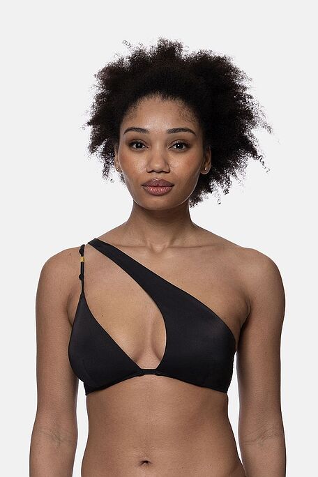 IBADAN ΓΥΝΑΙΚΕΙΟ ΜΑΓΙΟ ΑΣΥΜΜΕΤΡΟ BIKINI TOP ΜΟΝΟΧΡΩΜΟ ΜΕ ΑΠΟΣΠΩΜΕΝΗ ΕΝΙΣΧΥΣΗ ΧΩΡΙΣ ΜΠΑΝΕΛΑ