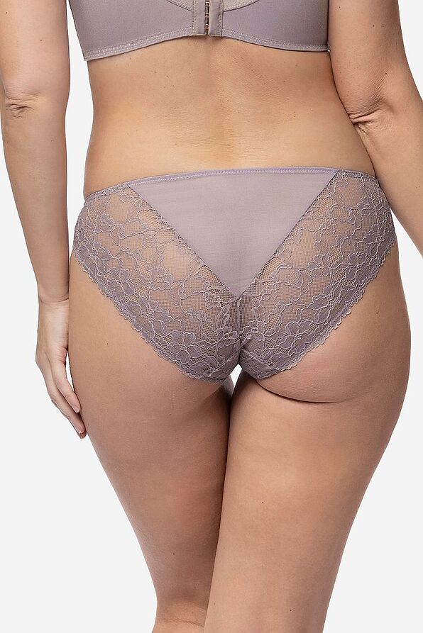 WOMAN BRIEF WITH FLORAL LACE - AINA