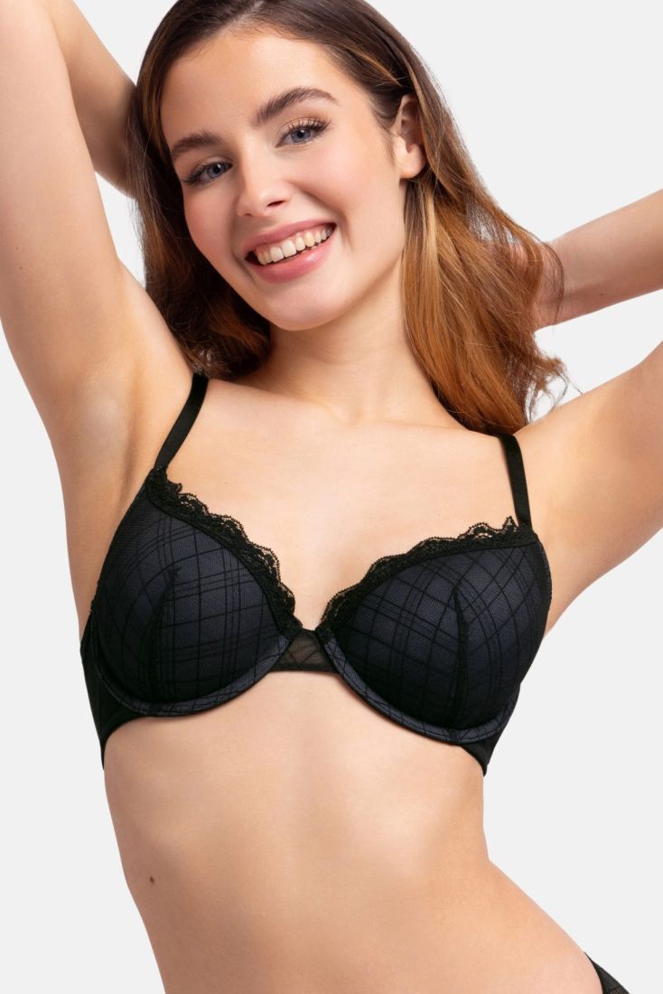 2-PACK ΓΥΝΑΙΚΕΙΟ ΣΟΥΤΙΕΝ 3/4 CUP ΑΠΌ ΜΙΚΡΟΪΝΑ ΜΕ ΜΠΑΝΕΛΑ ΕΛΑΦΡΙΑ ΕΝΙΣΧΥΣΗ ΔΙΑΦΑΝΕΙΑ & ΔΑΝΤΕΛΑ ΣΤΟ ΤΕΛΕΙΩΜΑ - IMANI-2PP