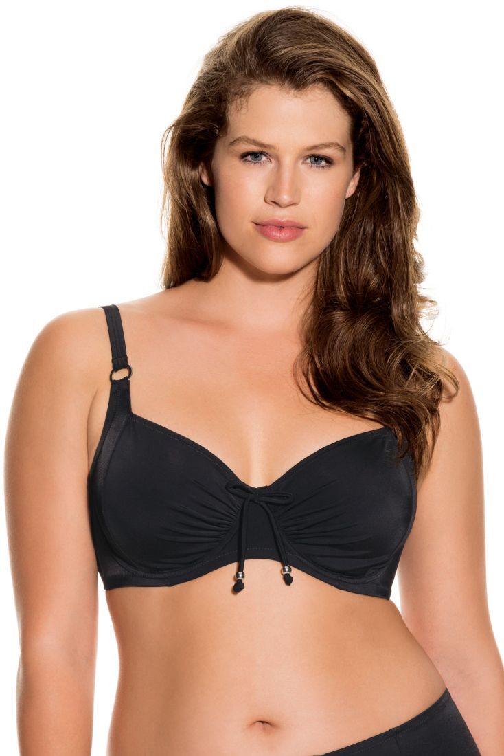FIJI NON PADDED BIKINI TOP ΓΥΝΑΙΚΕΙΟ ΜΑΓΙΟ TOP CURVES ΟΛΟΚΛΗΡΗ CUP ΜΟΝΟΧΡΩΜΟ ΧΩΡΙΣ ΕΝΙΣΧΥΣΗ ΜΕ ΜΠΑΝΕΛΑ