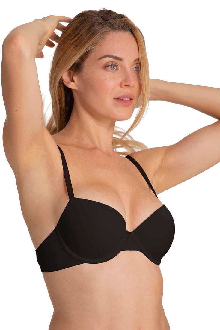 CHLOE-2PP 2-PACK ΓΥΝΑΙΚΕΙΟ ΣΟΥΤΙΕΝ DEMI 3/4 CUP FLORAL ΔΑΝΤΕΛΑ ΕΛΑΦΡΙΑ ΕΝΙΣΧΥΣΗ KAI ΜΠΑΝΕΛΑ