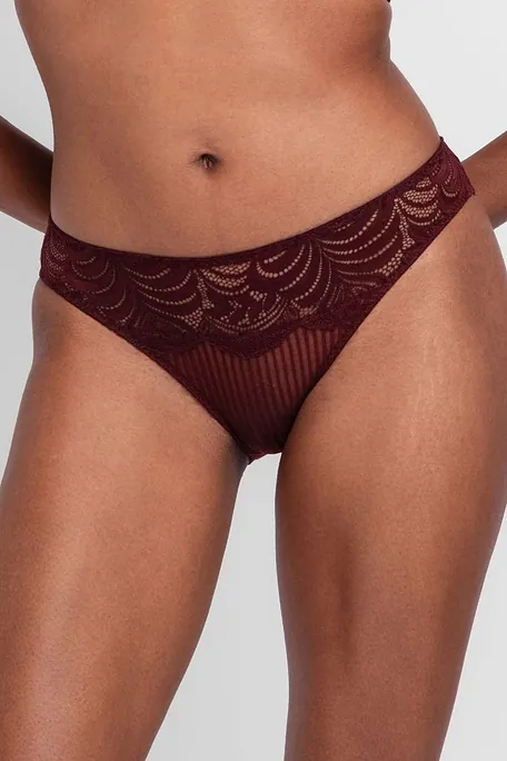 2-PACK ΓΥΝΑΙΚΕΙΟ BIKINI ΣΛΙΠ ΚΑΝΟΝΙΚΗΣ ΠΙΣΩ ΚΑΛΥΨΗΣ ΜΕ ΡΙΓΕ ΔΙΑΦΑΝΕΙΑ & ΔΑΝΤΕΛΑ-EMERSYN-2PP BRIEF