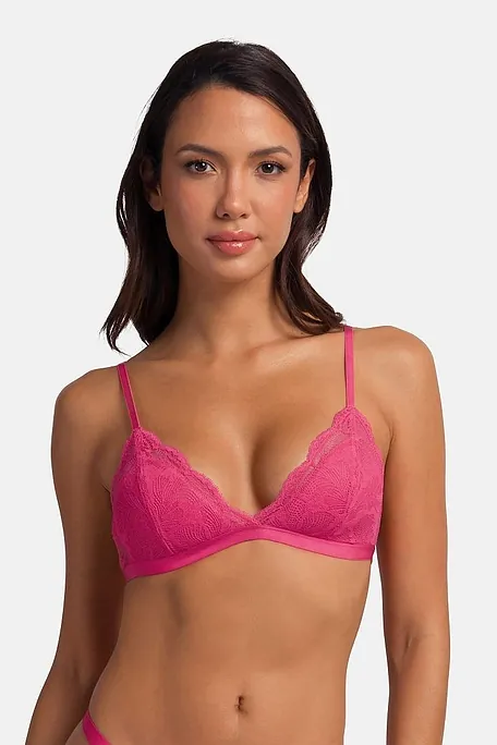 2-PACK ΓΥΝΑΙΚΕΙΟ BRALETTE FULL CUP ΜΕ ΔΑΝΤΕΛΑ ΕΛΑΦΡΙΑ ΕΝΙΣΧΥΣΗ ΧΩΡΙΣ ΜΠΑΝΕΛΑ-KISHA-2PP
