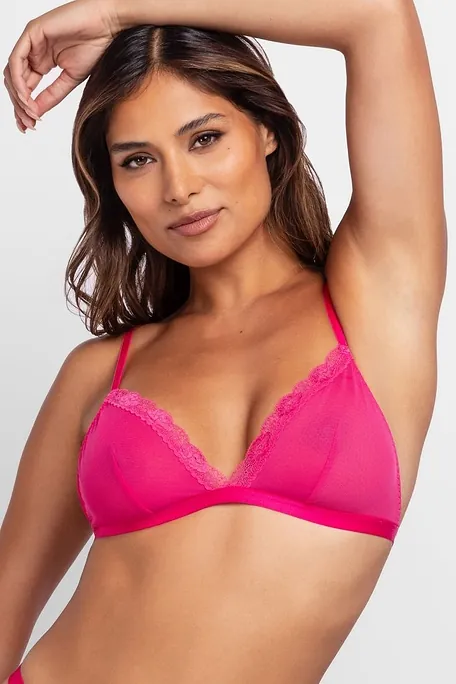 3-PACK ΣΟΥΤΙΕΝ BRALETTE CUP B-C ΧΩΡΙΣ ΕΝΙΣΧΥΣΗ & ΜΠΑΝΕΛΑ ΜΕ ΔΙΑΦΑΝΕΙΑ-MISHA