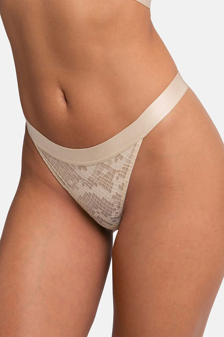 2-PACK ΓΥΝΑΙΚΕΙΟ ΣΛΙΠ STRING ΜΕ ΕΞΩΤΕΡΙΚΟ LUREX Ή ΛΑΜΠΕΡΟ ΛΑΣΤΙΧΟ ΚΑΙ ΔΙΧΤΥ ΖΑΚΑΡ - VERA-2PP