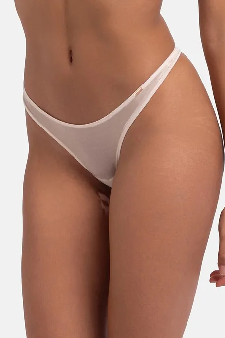 ΓΥΝΑΙΚΕΙΟ STRING THONG ΣΛΙΠ ΜΕ ΓΥΑΛΙΣΤΕΡΗ ΔΙΑΦΑΝΕΙΑ-ORIGINS