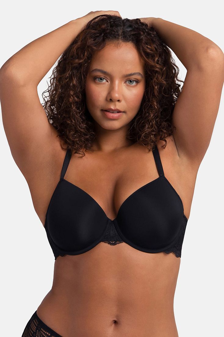 2-PACK  ΓΥΝΑΙΚΕΙΟ ΣΟΥΤΙΕΝ 3/4 CUP ΜΕ ΕΛΑΦΡΙΑ ΕΝΙΣΧΥΣΗ & ΜΠΑΝΕΛΑ - LORENA-2PP