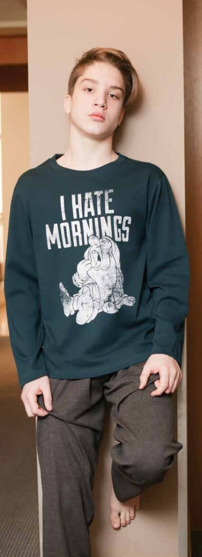 GALAXY - ΕΦΗΒΙΚΗ ΠΥΖΑΜΑ  ΙΝΤΕΡΛΟΚ ME ΤΥΠΩΜΑ ΝΑΝΟΣ