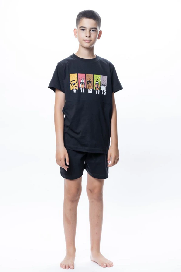 ΑΓΟΡΙΣΤΙΚΗ ΕΦΗΒΙΚΗ ΚΟΝΤΗ ΒΑΜΒΑΚΕΡΗ ΠΙΤΖΑΜΑ ΜΕ ΤΥΠΩΜΑ ΣΥΜΜΟΡΙΑ ΣΚΥΛΩΝ