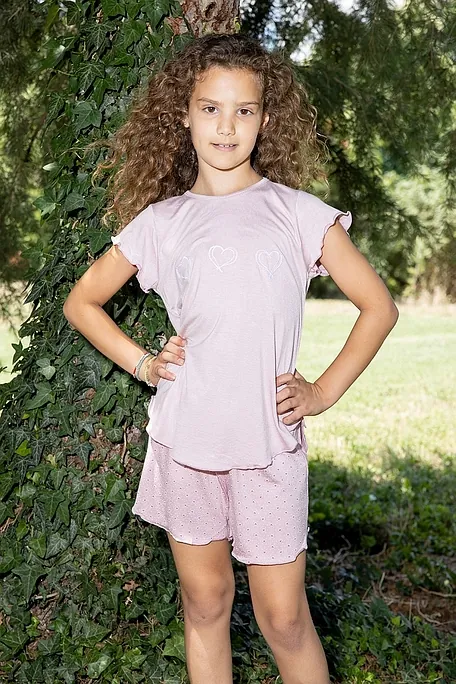 ΚΟΡΙΤΣΙΣΤΙΚΗ ΕΦΗΒΙΚΗ ΚΟΝΤΗ ΒΙΣΚΟΖΗ ΠΙΤΖΑΜΑ ΜΕ ΤΥΠΩΜΑ ΑΣΗΜΕΝΙΕΣ ΚΑΡΔΙΕΣ ΚΑΙ ΠΟΥΑ ΣΟΡΤΣ