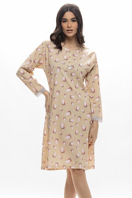 ΓΥΝΑΙΚΕΙΟ MIDI ΙΝΤΕΡΛΟΚ ΝΥΧΤΙΚΟ ΜΕ ΠΑΤΙΛΕΤΑ ΚΑΙ FLORAL ΣΧΕΔΙΟ