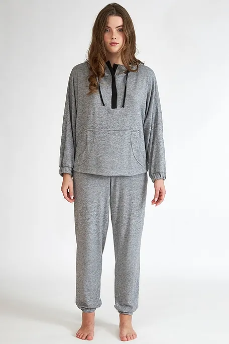 ΓΥΝΑΙΚΕΙΑ ΜΑΚΡΙΑ FLEECE ΦΟΡΜΑ ΜΕ ΦΕΡΜΟΥΑΡ ΣΤΟ ΣΤΗΘΟΣ ΜΠΡΟΣΤΙΝΗ ΤΣΕΠΗ ΚΟΥΚΟΥΛΑ ΜΕ ΚΟΡΔΟΝΙΑ ΚΑΙ ΜΠΑΤΖΑΚΙ ΜΕ ΛΑΣΤΙΧΟ