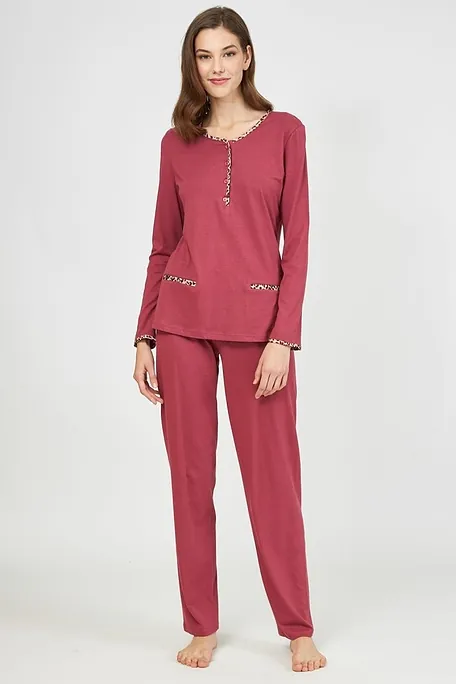 ΓΥΝΑΙΚΕΙΑ ΜΑΚΡΙΑ ΒΑΜΒΑΚΕΡΗ ΠΙΤΖΑΜΑ ΜΕ ΠΑΤΙΛΕΤΑ & ΣΑΤΕΝ ΑΝΙΜΑΛ ΛΕΠΤΟΜΕΡΕΙΕΣ