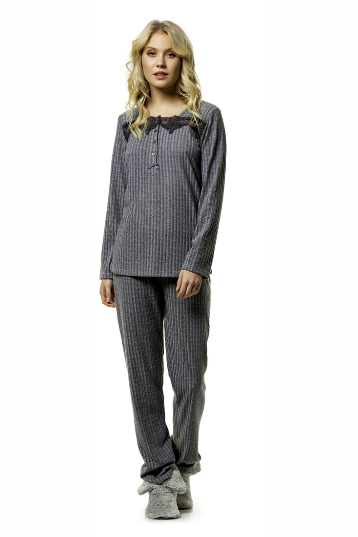 HARMONY - ΓΥΝΑΙΚΕΙΑ ΜΟΝΟΧΡΩΜΗ ΠΥΖΑΜΑ ΑΠΟ ΒΙΣΚΟΖΗ