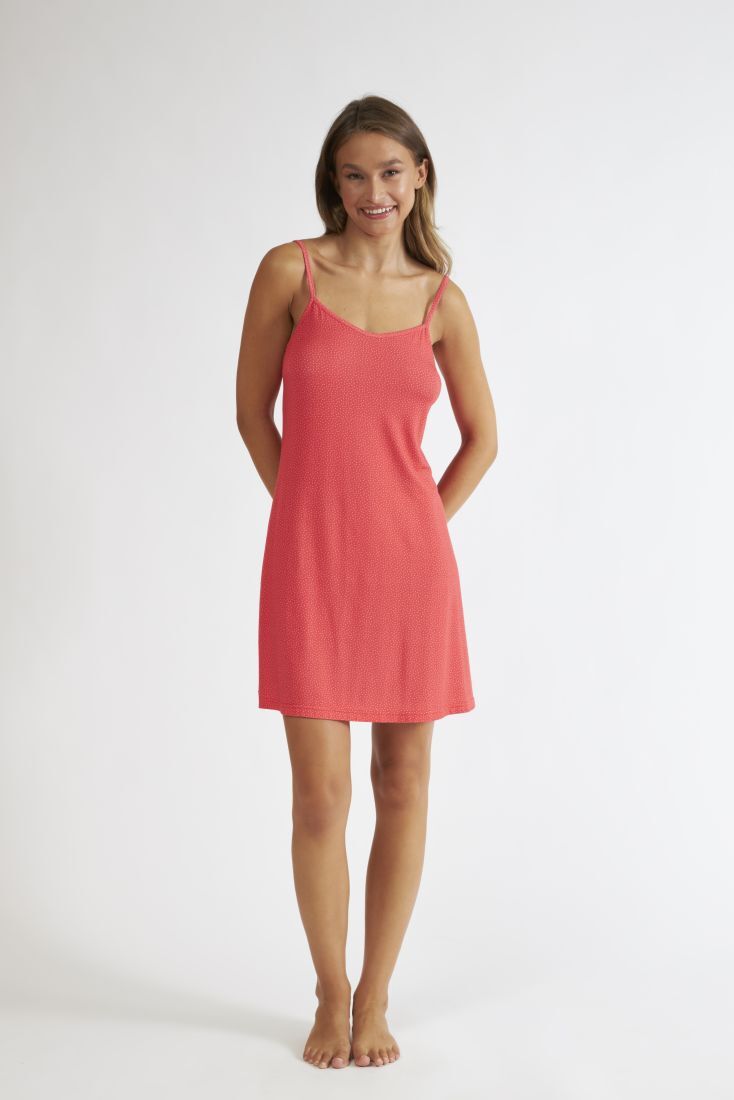 ΓΥΝΑΙΚΕΙΟ ΚΟΝΤΟ ΜΟΝΤΑΛ ΝΥΧΤΙΚΟ ΜΕ ΜΙΚΡΟ ΠΟΥΑ ΣΧΕΔΙΟ ΡΥΘΜΙΖΟΜΕΝΟ ΤΙΡΑΝΤΑΚΙ