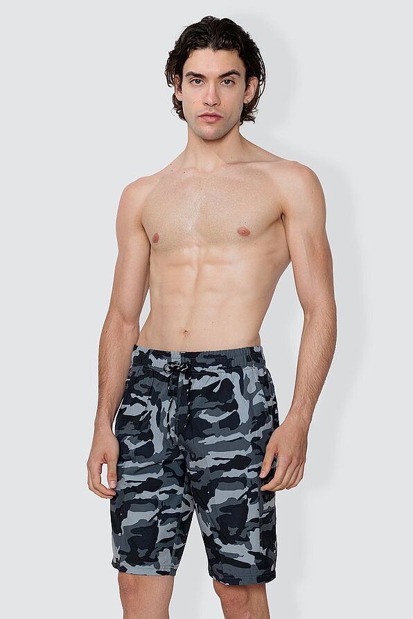 ΑΝΔΡΙΚΟ ΜΑΓΙΟ ΒΕΡΜΟΥΔΑ ΜΑΚΡΙΑ ΤΥΠΩΜΑ CAMOUFLAGE ΣΤΕΓΝΩΝΕΙ ΓΡΗΓΟΡΑ ΜΕ ΤΣΕΠΕΣ ΦΕΡΜΟΥΑΡ - URBAN CAMO