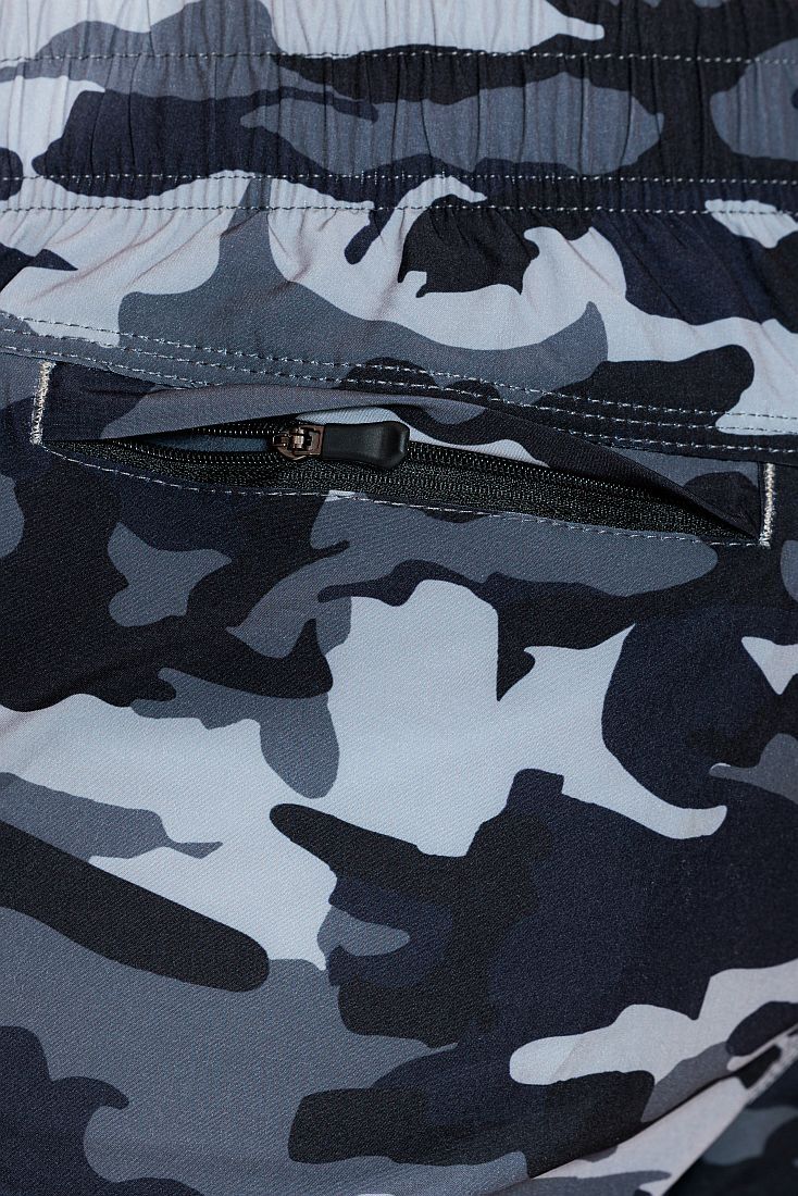 ΑΝΔΡΙΚΟ ΜΑΓΙΟ ΒΕΡΜΟΥΔΑ ΜΑΚΡΙΑ ΤΥΠΩΜΑ CAMOUFLAGE ΣΤΕΓΝΩΝΕΙ ΓΡΗΓΟΡΑ ΜΕ ΤΣΕΠΕΣ ΦΕΡΜΟΥΑΡ - URBAN CAMO