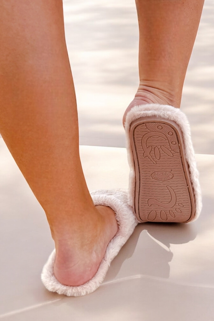 ΓΥΝΑΙΚΕΙΑ FLEECE ΠΑΝΤΟΦΛΑ ΑΝΟΙΧΤΑ ΔΑΧΤΥΛΑ ΜΕ ΜΟΝΗ ΦΑΣΑ ΠΕΤΣΕΤΕ ΕΣΩΤΕΡΙΚΗ ΣΟΛΑ ΚΑΙ ΠΛΑΣΤΙΚΗ ΕΞΩΤΕΡΙΚΗ