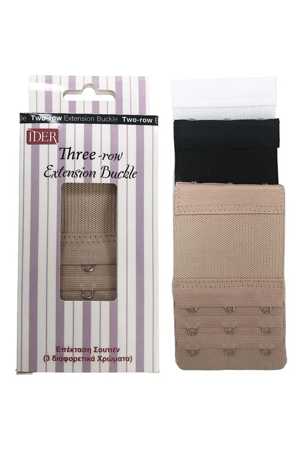 3-PACK ΠΡΟΕΚΤΑΣΕΙΣ ΣΟΥΤΙΕΝ ΜΕ ΤΡΙΠΛΕΣ ΚΟΠΙΤΣΕΣ ΣΤΑ ΤΡΙΑ ΒΑΣΙΚΑ ΧΡΩΜΑΤΑ 9,7 ΕΚ. ΜΗΚΟΣ ΕΠΙ 5,5 ΕΚ. ΠΛΑΤΟΣ