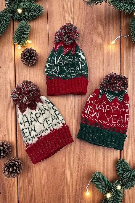 ΧΡΙΣΤΟΥΓΕΝΝΙΑΤΙΚΟ ΑΚΡΥΛΙΚΟ ΣΚΟΥΦΑΚΙ ΜΕ ΓΥΑΛΙΣΤΕΡΕΣ ΛΕΠΤΟΜΕΡΕΙΕΣ