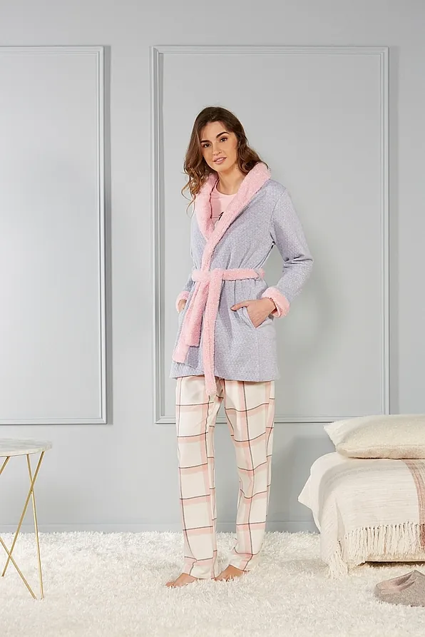 ΓΥΝΑΙΚΕΙΑ ΡΟΜΠΑ ΚΟΝΤΗ ΣΤΑΥΡΩΤΗ ΜΕ ΤΣΕΠΕΣ ΔΙΧΡΩΜΙΑ ΣΤΑ ΜΑΝΙΚΙΑ ΠΕΤΑ ΖΩΝΗ