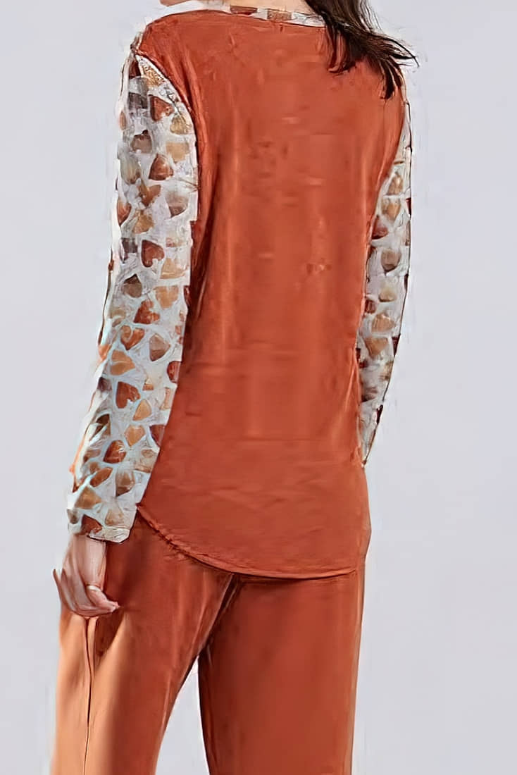 ΓΥΝΑΙΚΕΙΑ ΙΣΟΘΕΡΜΙΚΗ ΦΟΡΜΑ ΜΕ ΣΧΕΔΙΑ ΚΑΡΔΙΕΣ ΜΑΚΡΥ ΜΑΝΙΚΙ ΚΙ ΑΝΟΙΧΤΟ ΜΠΑΤΖΑΚΙ