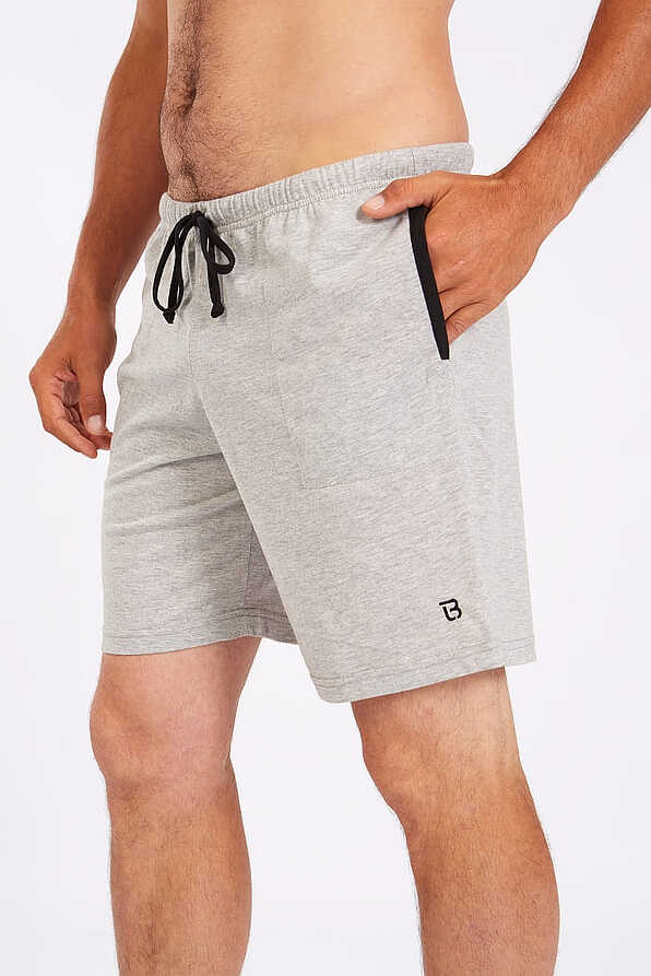 MAN COTTON PLAIN BERMUDA WITH DRAWCORDS AND POCKETS