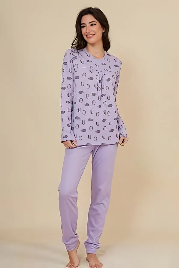 ΓΥΝΑΙΚΕΙΑ ΜΑΚΡΙΑ ΒΑΜΒΑΚΕΡΗ ΠΙΤΖΑΜΑ ΜΕ ΕΣΩΤΕΡΙΚΗ ΦΑΝΕΛΑ ΚΑΙ ΠΑΝΤΕΛΟΝΙ ΜΕ ΠΛΑΙΝΕΣ ΤΣΕΠΕΣ ΚΑΙ ΑΝΟΙΧΤΟ ΜΠΑΤΖΑΚΙ