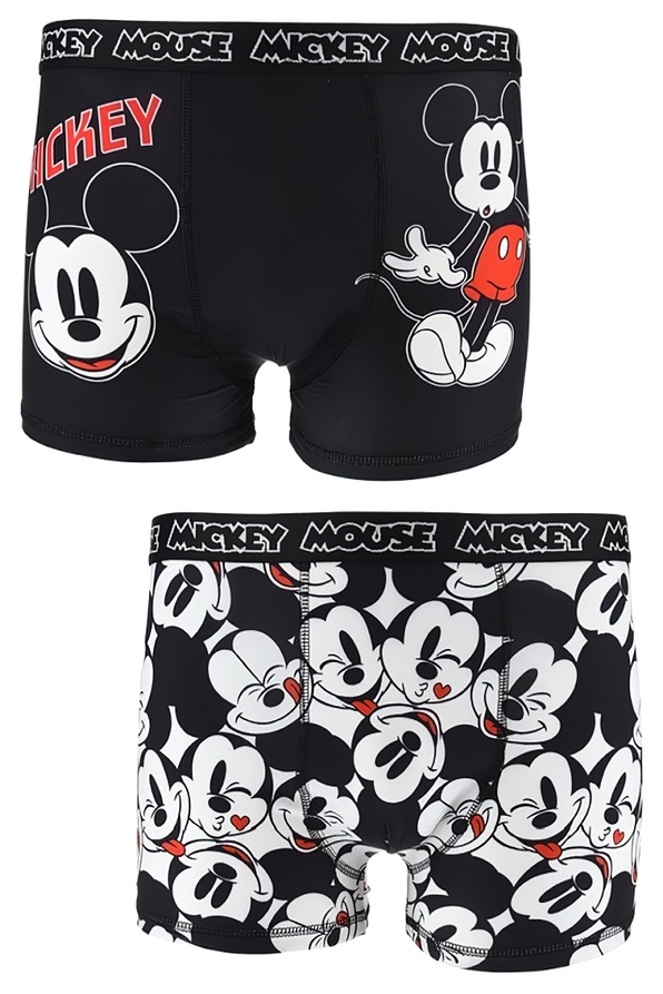 DISNEY MICKEY MOUSE 2-PACK ΑΝΔΡΙΚΟ BOXER ΔΙΑΠΝΕΟΝ ΜΕ ΒΑΜΒΑΚΕΡΗ ΦΟΔΡΑ