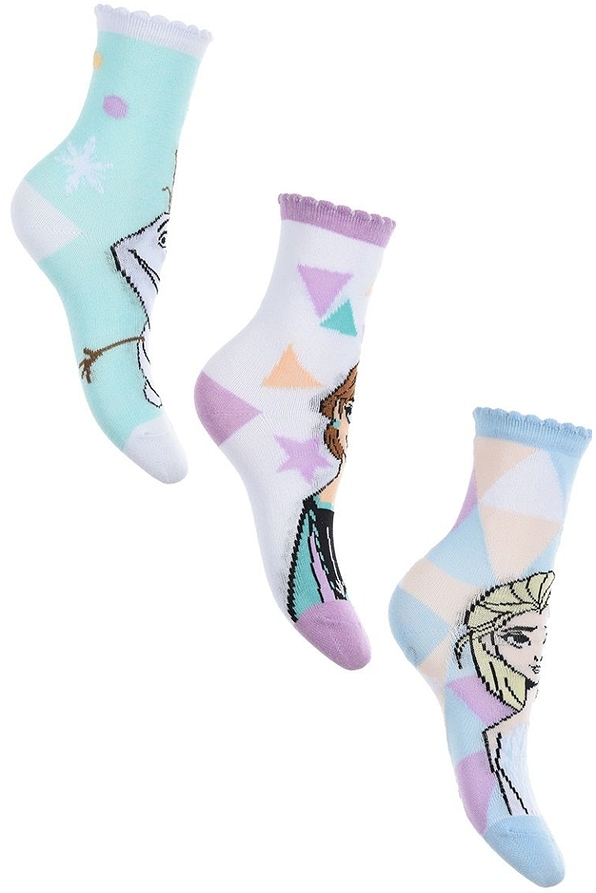 DISNEY FROZEN 3-PACK ΚΟΡΙΤΣΙΣΤΙΚΗ ΒΑΜΒΑΚΕΡΗ ΚΑΛΤΣΑ