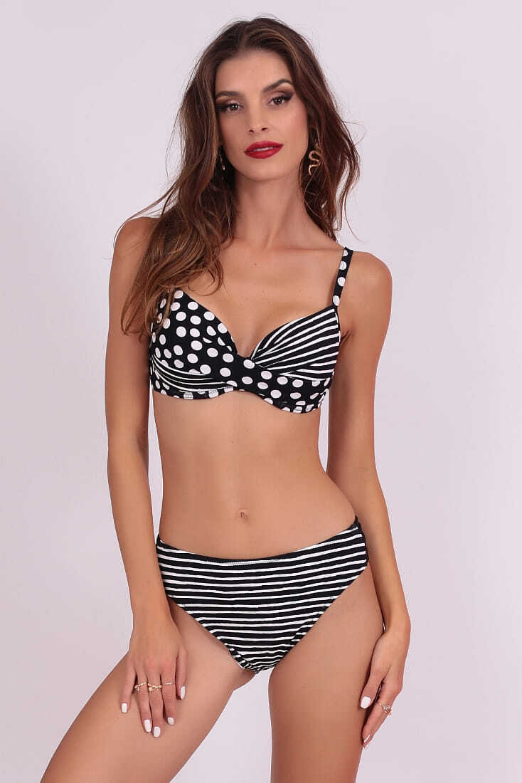 ΓΥΝΑΙΚΕΙΟ ΜΑΓΙΟ BIKINI ΣΕΤ ΜΕ ΡΙΓΕ ΚΑΙ ΠΟΥΑ ΤΥΠΩΜΑ TOP CUP D ME ΕΝΙΣΧΥΣΗ ΜΠΑΝΕΛΑ ΚΑΙ BRAZIL ΣΛΙΠ