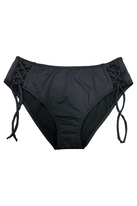 ΓΥΝΑΙΚΕΙΟ ΜΑΓΙΟ BIKINI SLIP ΜΟΝΟΧΡΩΜΟ ΜΕ ΔΙΑΚΟΣΜΗΤΙΚΑ ΚΟΡΔΟΝΙΑ ΣΤΟ ΠΛΑΪ ΠΛΗΡΟΥΣ ΠΙΣΩ ΚΑΛΥΨΗΣ