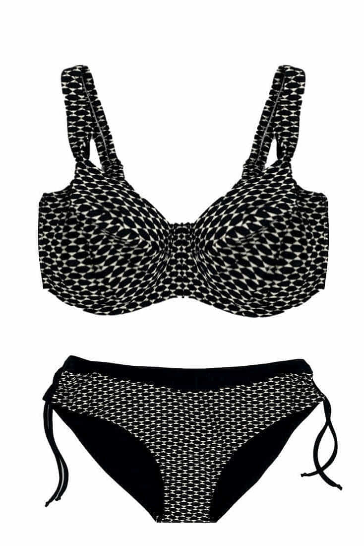 ΓΥΝΑΙΚΕΙΟ ΣΕΤ ΜΠΙΚΙΝΙ ΣΧΕΔΙΟ ΜΠΡΟΣΤΑ ΕΜΠΡΙΜΕ OTTICO ΣΤΑΘΕΡΕΣ ΡΥΘΜΙΖΟΜΕΝΕΣ ΤΙΡΑΝΤΕΣ ΜΕ ΜΠΑΝΕΛΑ ΧΩΡΙΣ ΕΝΙΣΧΥΣΗ ΣΕ CUP F