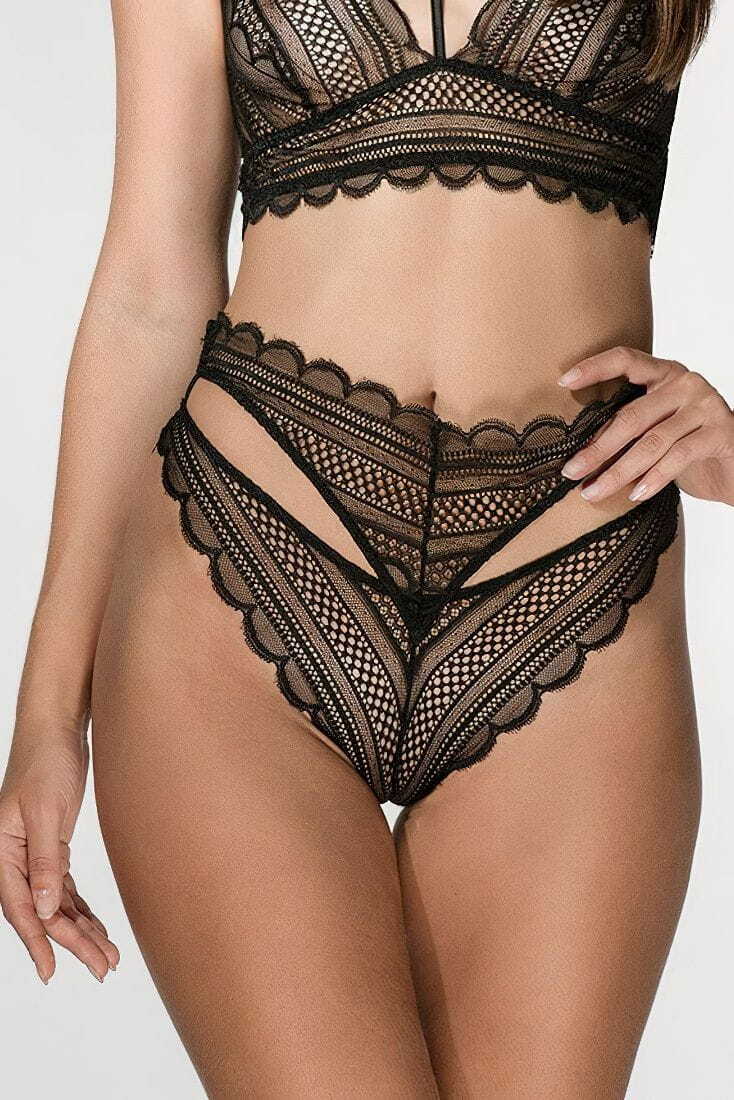 PRESTIGE GAIA ΓΥΝΑΙΚΕΙΟ ΣΛΙΠ BRAZIL ΨΗΛΟΜΕΣΟ ΜΕ ΔΑΝΤΕΛΑ