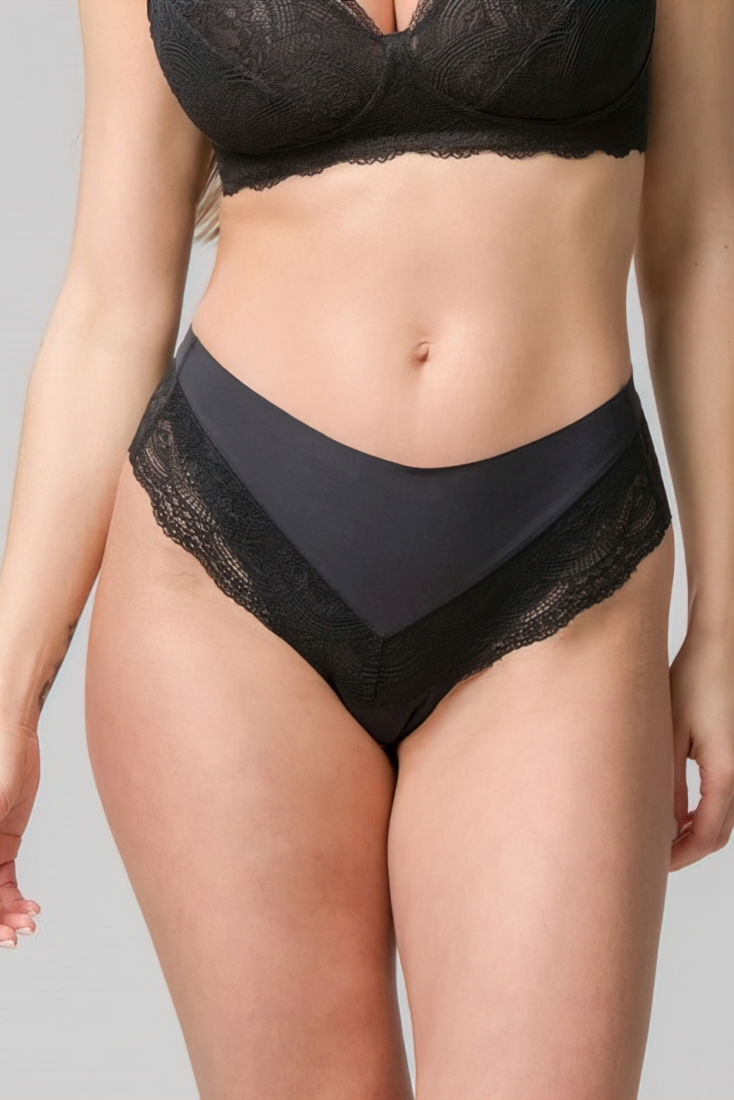 PERFECT FIT CULOTTE ΓΥΝΑΙΚΕΙΟ ΟΛΟΚΛΗΡΟ ΣΛΙΠ 12 CH ΣΤΟ ΠΛΑΙ LASER CUT ΜΕ ΔΑΝΤΕΛΑ ΔΙΑΠΝΕΟΝ