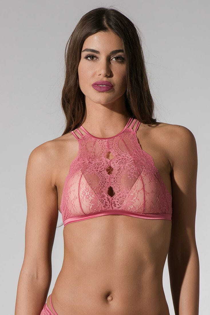 PRESTIGE ΓΥΝΑΙΚΕΙΟ BRALETTE ΣΟΥΤΙΕΝ ΜΕ ΔΑΝΤΕΛΑ