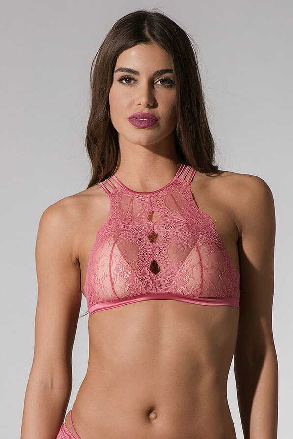 PRESTIGE ΓΥΝΑΙΚΕΙΟ BRALETTE ΣΟΥΤΙΕΝ ΜΕ ΔΑΝΤΕΛΑ