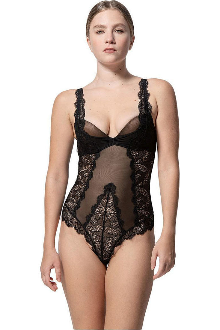 LUNA ORCHIDEA - ΓΥΝΑΙΚΕΙΟ MOLDED ΚΟΡΜΑΚΙ, ΜΑΥΡΟ