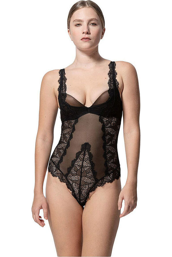 LUNA ORCHIDEA - WOMEN MOLTED BLACK BODY