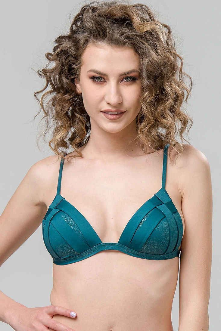 ΓΥΝΑΙΚΕΙΟ ΜΑΓΙΟ ΣΟΥΤΙΕΝ ΤΡΙΓΩΝΟ GLITTER ΜΕ ΠΡΟΟΔΕΥΤΙΚΗ ΕΝΙΣΧΥΣΗ