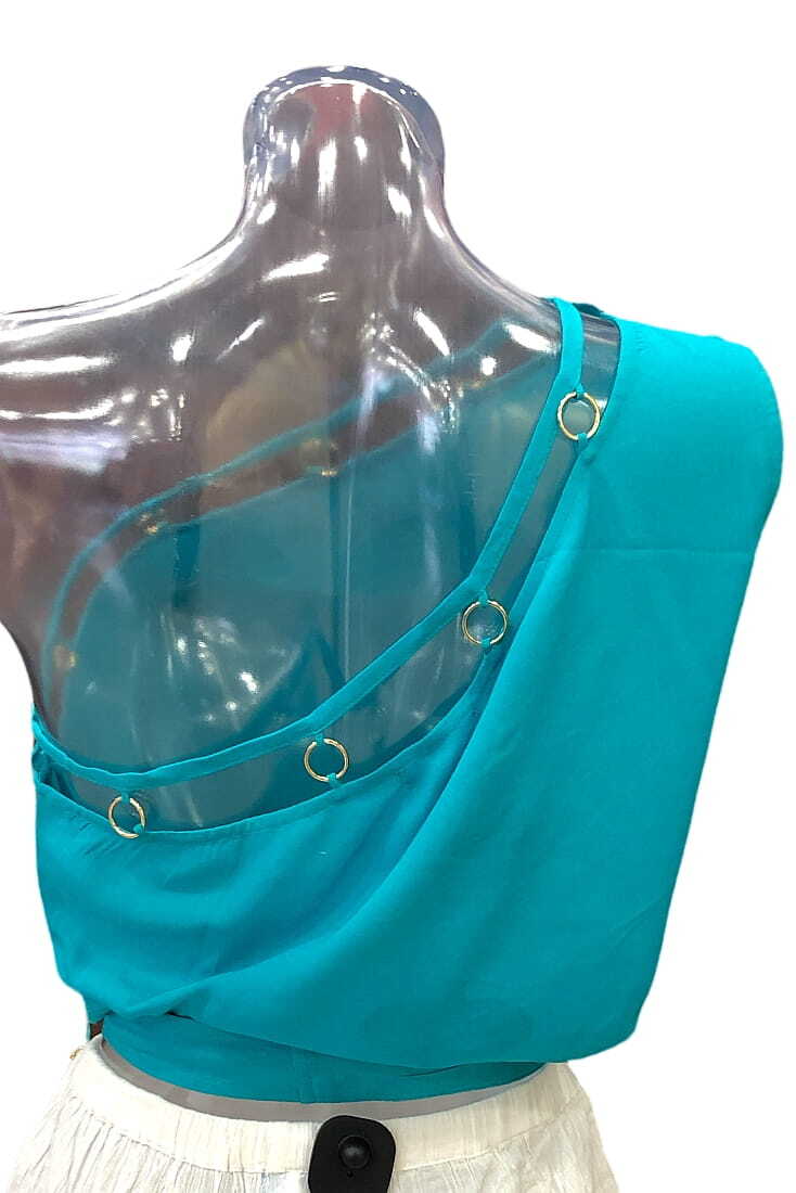 ALICE ΓΥΝΑΙΚΕΙO TOP ΒΙΣΚΟΖΗ ΜΟΝΟΧΡΩΜΟ ΜΕ EΝΑΝ ΩΜΟ