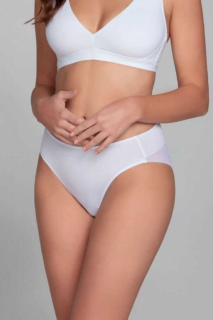 ΓΥΝΑΙΚΕΙΟ ΒΑΜΒΑΚΕΡΟ BIKINI ΨΗΛΟΜΕΣΟ ΠΟΥ ΔΕΝ ΔΙΑΓΡΑΦΕΙ ΜΕ ΔΙΑΦΑΝΕΙΑ ΚΙ ΕΜΦΑΝΙΣΗ STRING