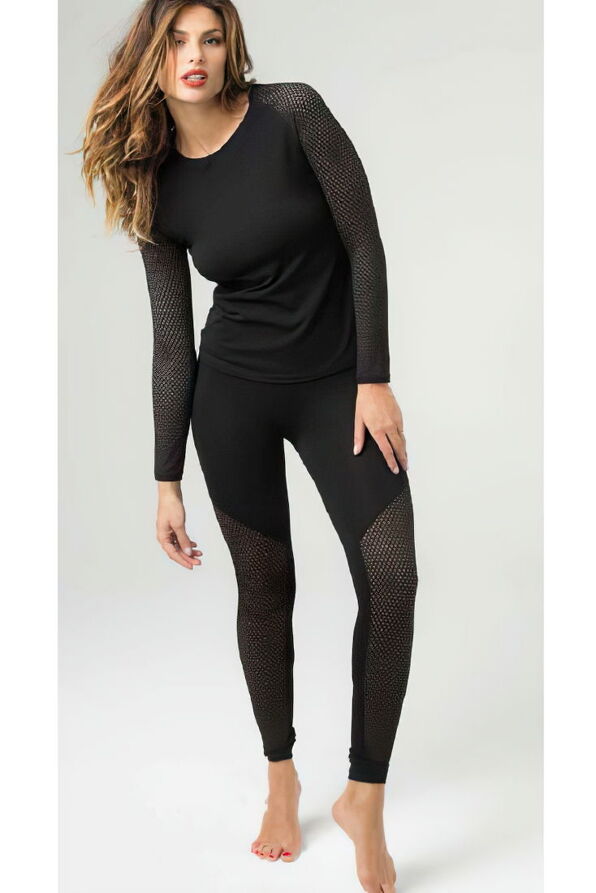 MAGIC DREAM - ΜΠΛΟΥΖΑ ΜΕ ΛΑΙΜΟΚΟΨΗ ΚΑΙ ΜΑΚΡΥ ΜΑΝΙΚΙ ΔΙΧΤΥ